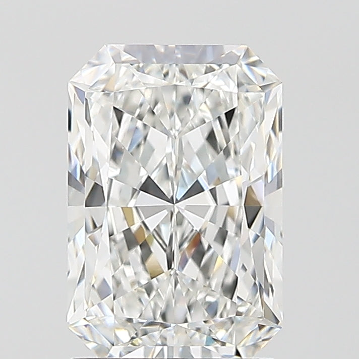 1.88 Carat Radiant Lab Diamond with  Cut Diamond in 14KT  view 1

