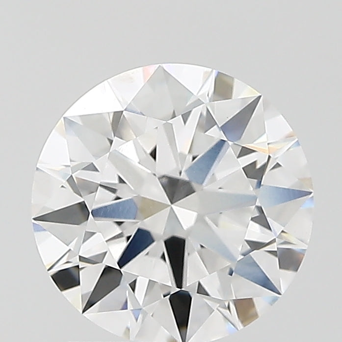 1.81 Carat Round Lab Diamond with  Cut Diamond in 14KT  view 1
