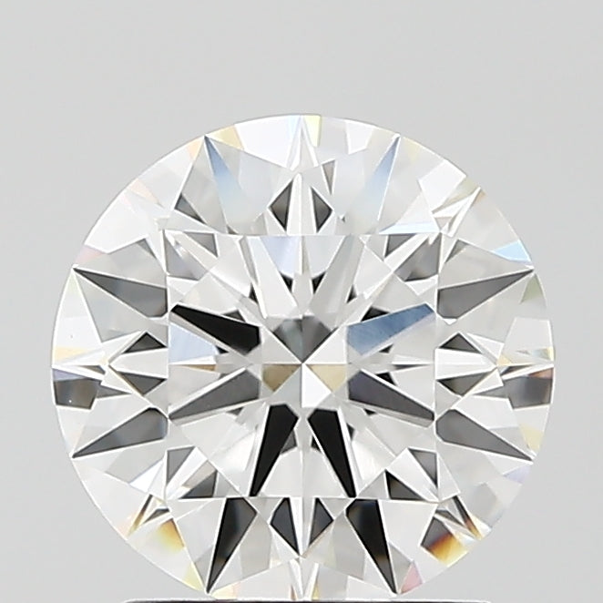 1.85 Carat Round Lab Diamond with  Cut Diamond in 14KT  view 1
