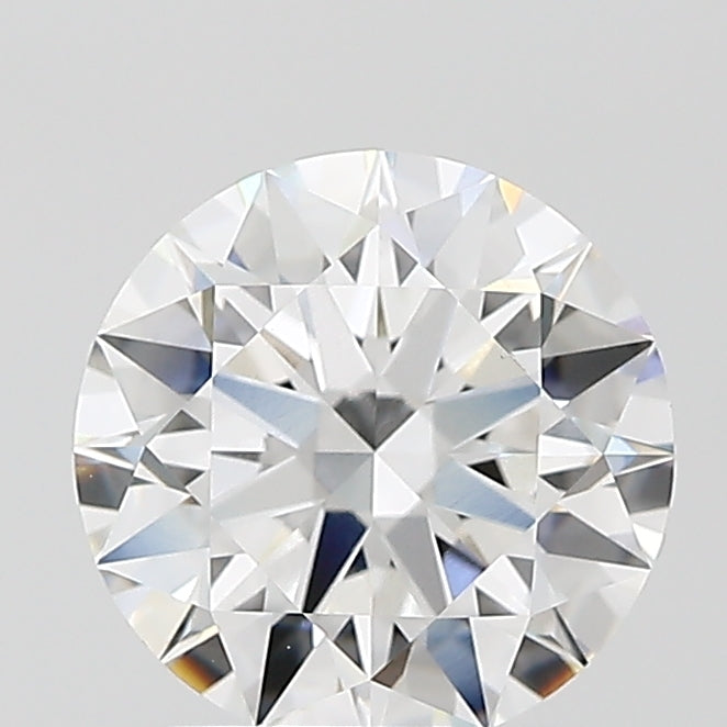 2.09 Carat Round Lab Diamond with  Cut Diamond in 14KT  view 1
