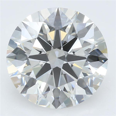 2.91 Carat Round Lab Diamond with  Cut Diamond in 14KT  view 1

