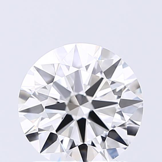 1.2 Carat Round Lab Diamond with  Cut Diamond in 14KT  view 1
