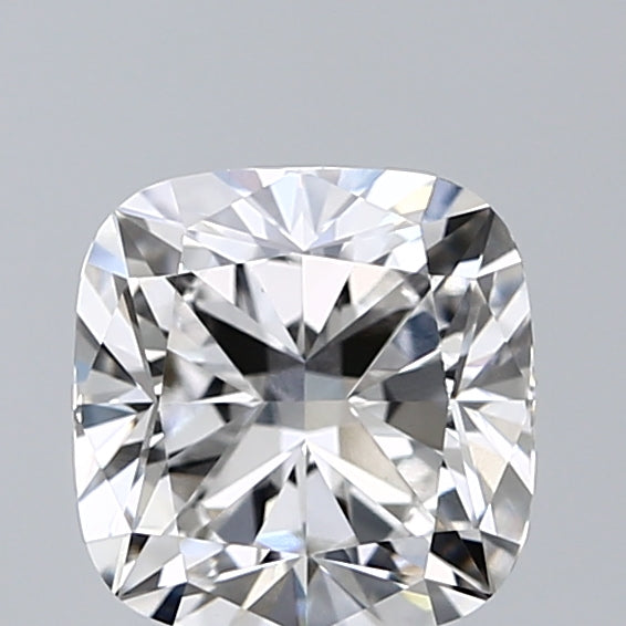 2.03 Carat Cushion Lab Diamond with  Cut Diamond in 14KT  view 1
