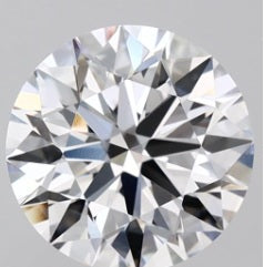 2.0 Carat Round Lab Diamond with  Cut Diamond in 14KT  view 1
