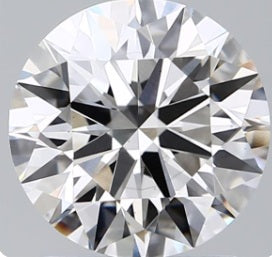 1.84 Carat Round Lab Diamond with  Cut Diamond in 14KT  view 1
