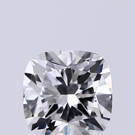 1.01 Carat Cushion Lab Diamond with  Cut Diamond in 14KT  view 1

