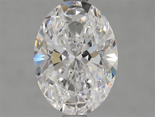1.91 Carat Oval Lab Diamond with  Cut Diamond in 14KT  view 1
