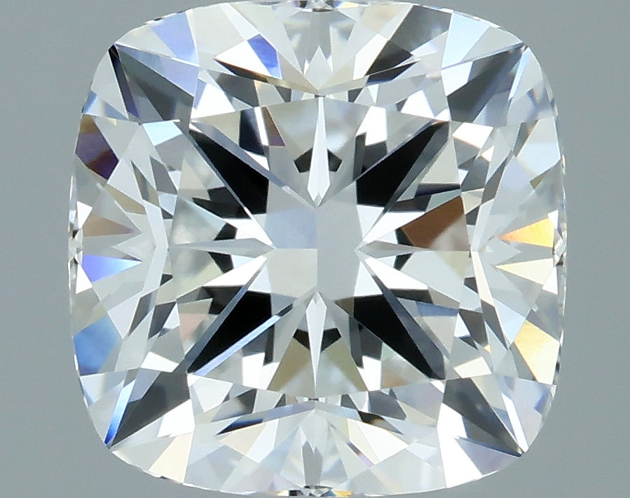 2.06 Carat Cushion Lab Diamond with  Cut Diamond in 14KT  view 1

