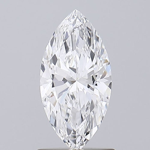 1.07 Carat Marquise Lab Diamond with  Cut Diamond in 14KT  view 1
