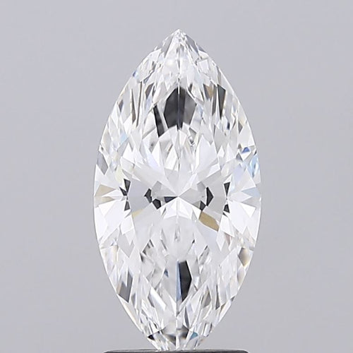 2.04 Carat Marquise Lab Diamond with  Cut Diamond in 14KT  view 1
