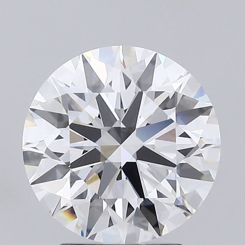 2.91 Carat Round Lab Diamond with  Cut Diamond in 14KT  view 1
