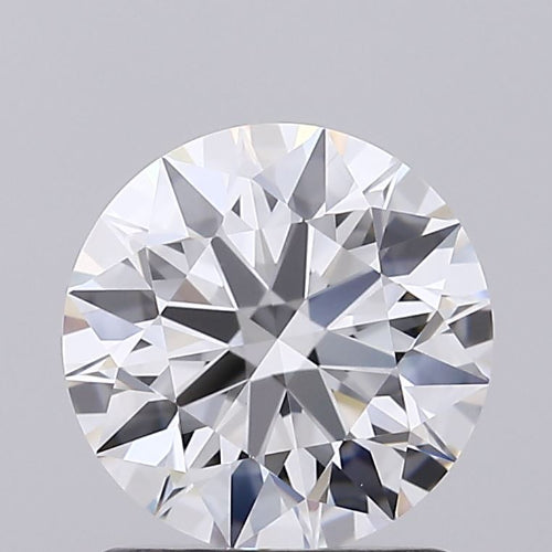 1.5 Carat Round Lab Diamond with  Cut Diamond in 14KT  view 1
