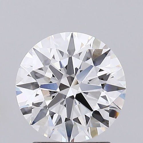 1.75 Carat Round Lab Diamond with  Cut Diamond in 14KT  view 1
