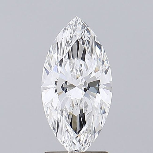 1.81 Carat Marquise Lab Diamond with  Cut Diamond in 14KT  view 1
