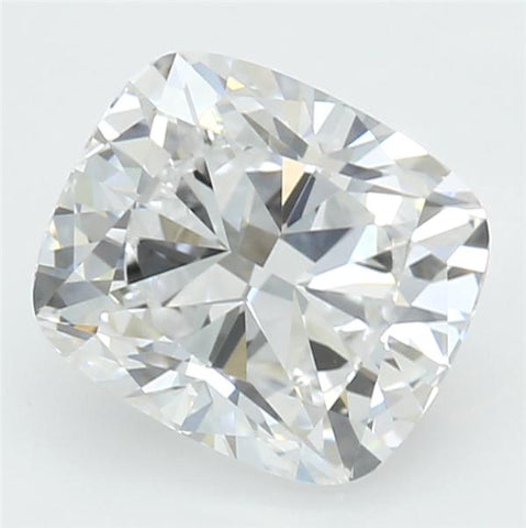 1.02 Carat Cushion Lab Diamond with  Cut Diamond in 14KT  view 1
