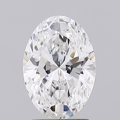 1.96 Carat Oval Lab Diamond with  Cut Diamond in 14KT  view 1
