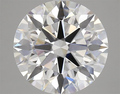 4.5 Carat Round Lab Diamond with  Cut Diamond in 14KT  view 1

