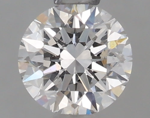 0.5 Carat Round Lab Diamond with  Cut Diamond in 14KT  view 1
