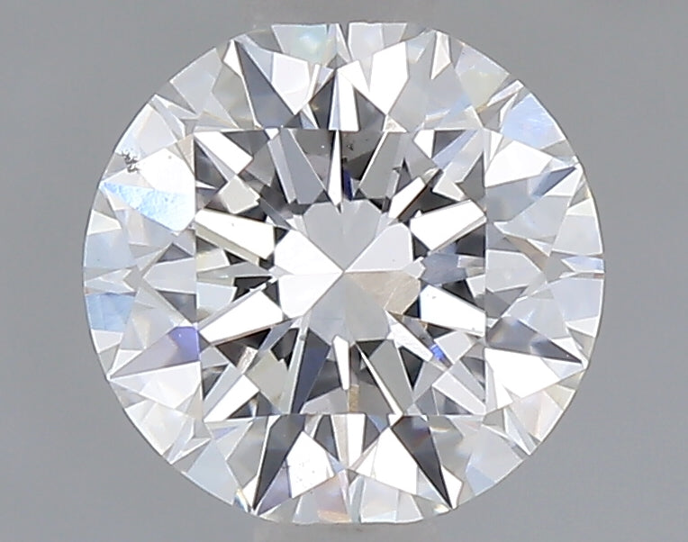 0.69 Carat Round Lab Diamond with  Cut Diamond in 14KT  view 1
