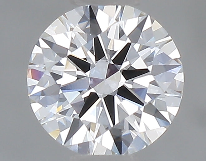 0.42 Carat Round Lab Diamond with  Cut Diamond in 14KT  view 1
