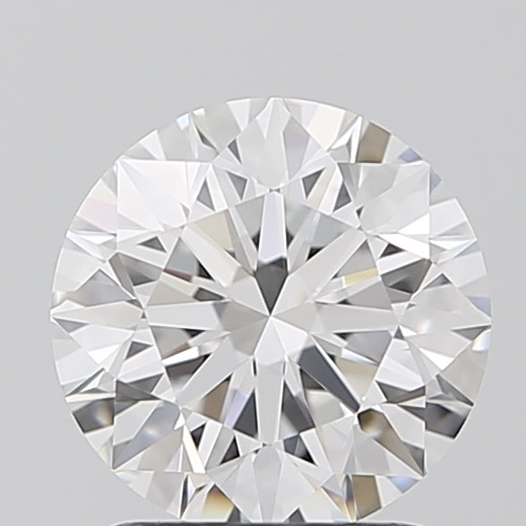 1.68 Carat Round Lab Diamond with  Cut Diamond in 14KT  view 1
