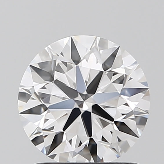 1.21 Carat Round Lab Diamond with  Cut Diamond in 14KT  view 1
