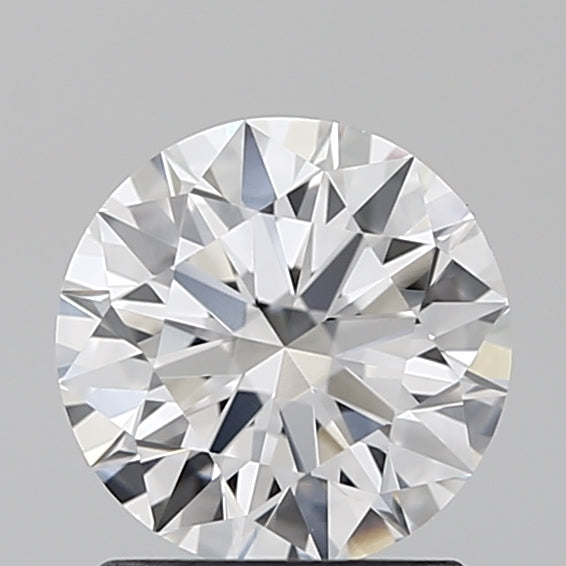 1.33 Carat Round Lab Diamond with  Cut Diamond in 14KT  view 1

