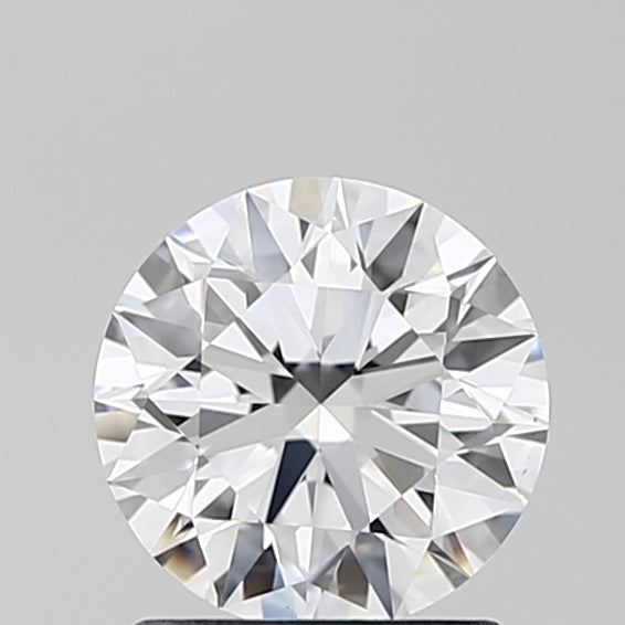 1.31 Carat Round Lab Diamond with  Cut Diamond in 14KT  view 1
