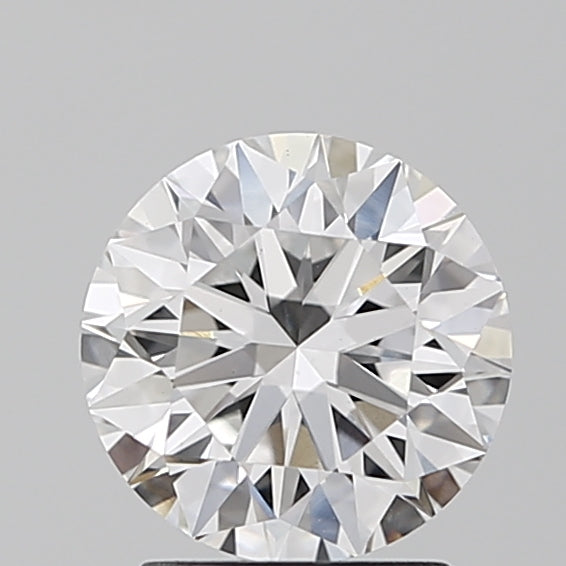 1.75 Carat Round Lab Diamond with  Cut Diamond in 14KT  view 1
