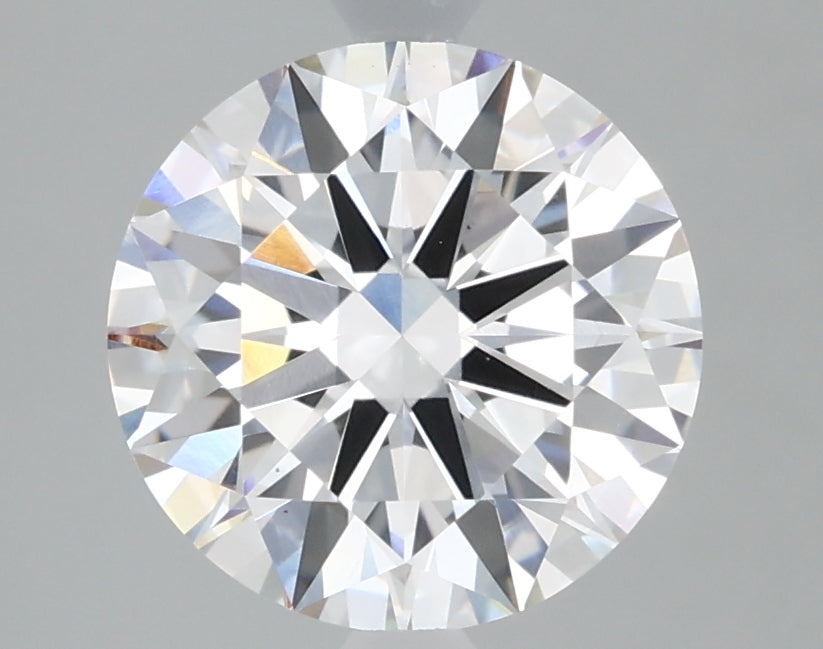 2.01 Carat Round Lab Diamond with  Cut Diamond in 14KT  view 1
