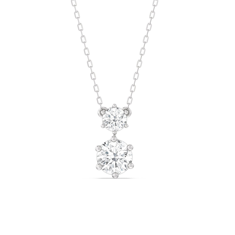 Diamond Duo Necklace