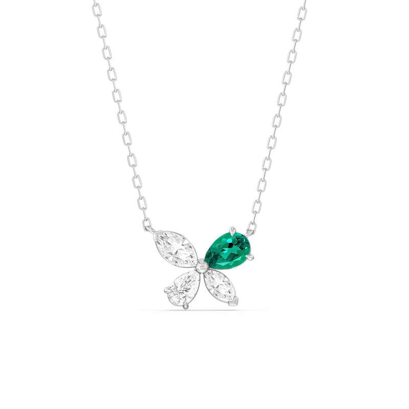 Emerald Marsilea Necklace