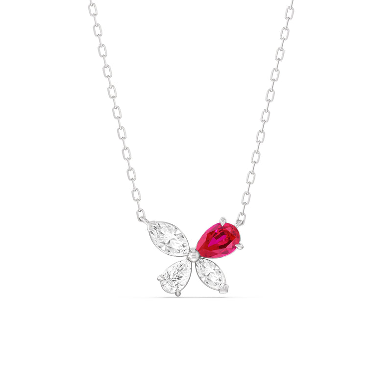 Ruby Marsilea Necklace