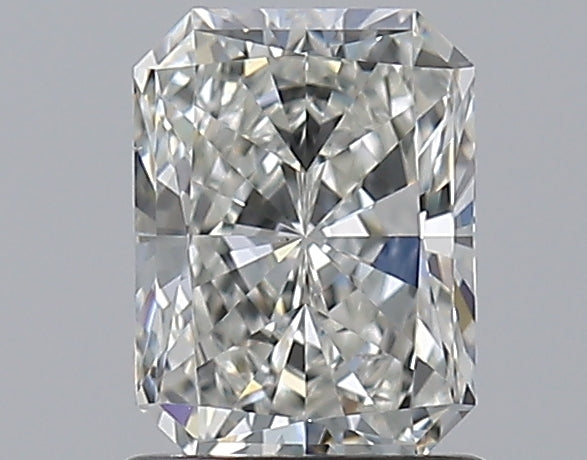 1.02 Carat Radiant Natural Diamond with  Cut Diamond in 14KT  view 1
