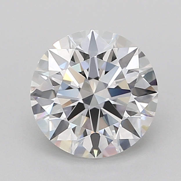 2.56 Carat Round Lab Diamond with  Cut Diamond in 14KT  view 1
