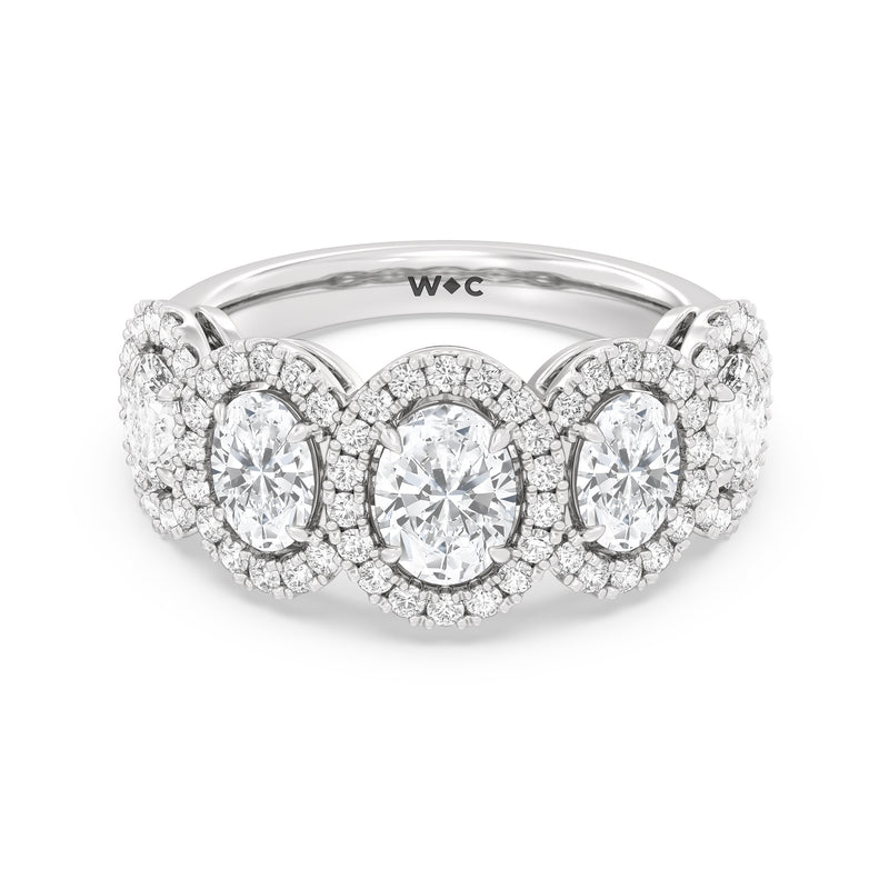 New Five Stone Anniversary Ring – With Clarity