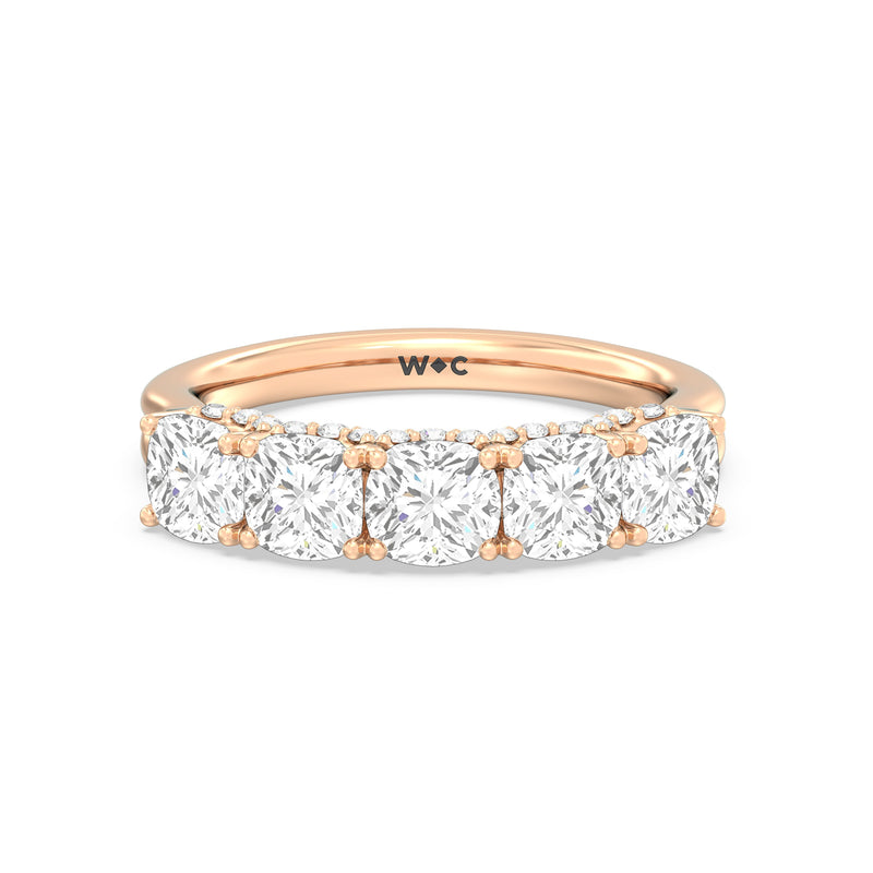 New Five Stone Anniversary Ring – With Clarity