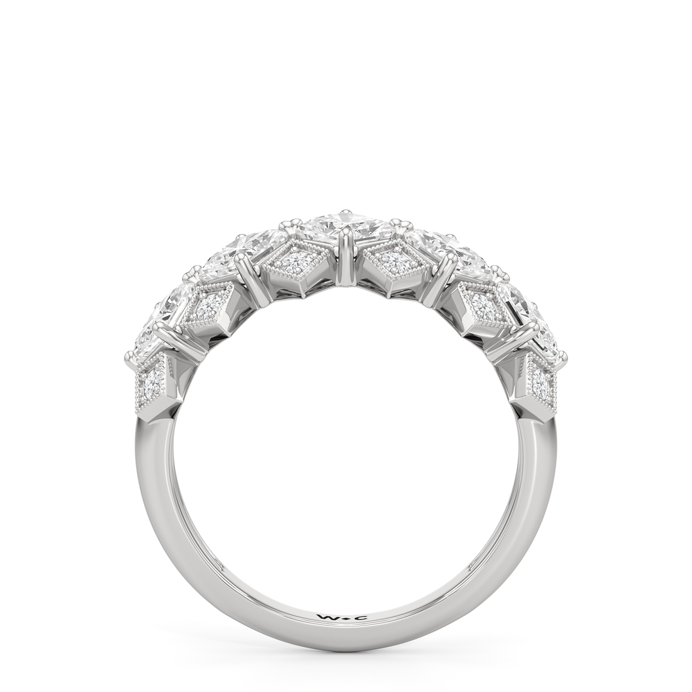 The Rejado Ring with Platinum / Lab / 1 9/10 Cut Diamond in 14KT Platinum / Lab / 1 9/10 view 3

