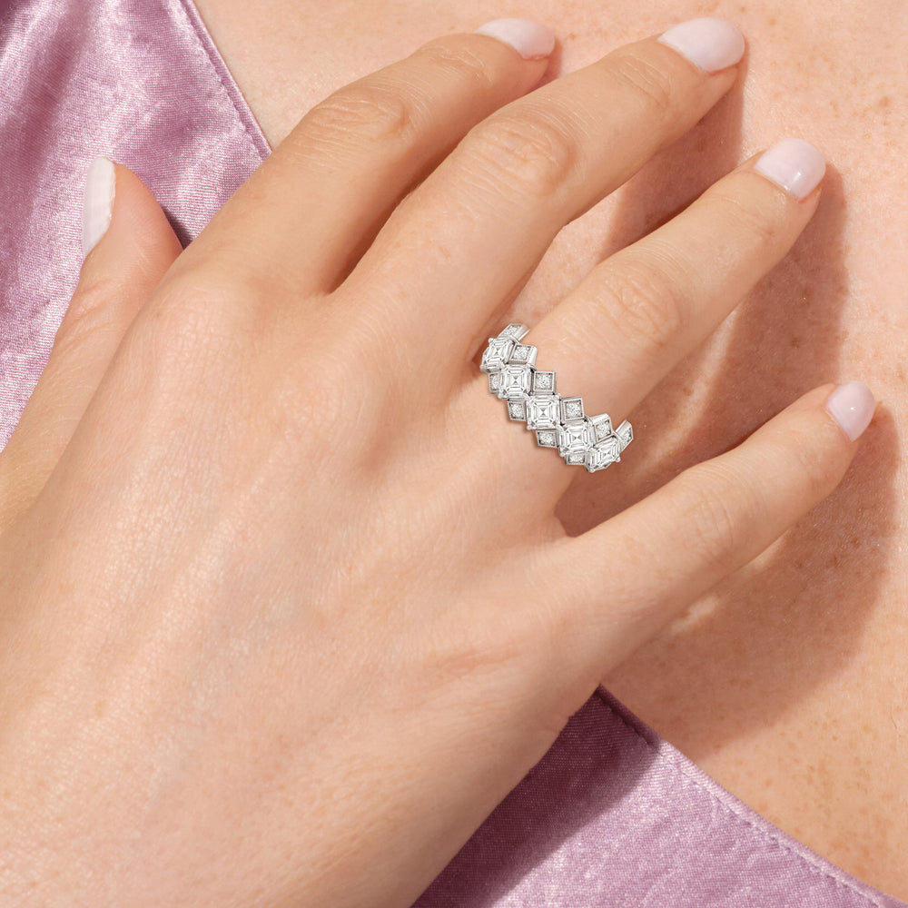 Model Wearing The Rejado Ring view