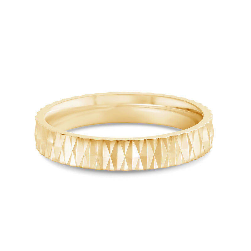 V Wide Men's Ring