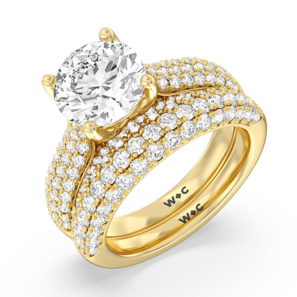 The Gansevoort Ring with Oval Cut Diamond in 14KT Rose Gold view 5
