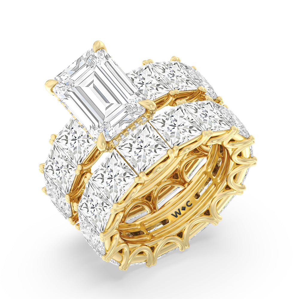 The West Village Ring with Oval Cut Diamond in 14KT Yellow Gold view 4
