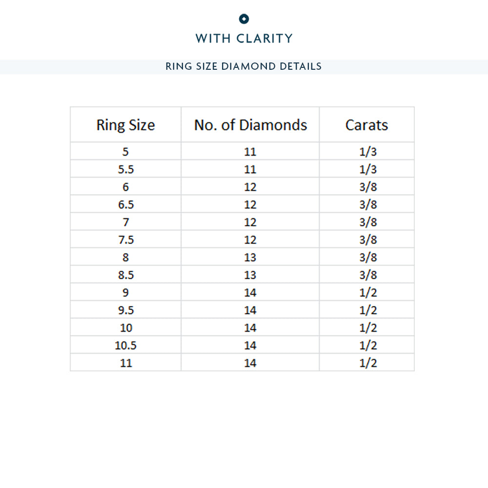 Round Diamond Marquise Bezel Eternity Ring with Platinum / Lab / 3/8 Cut Diamond in 14KT Platinum / Lab / 3/8 view 4
