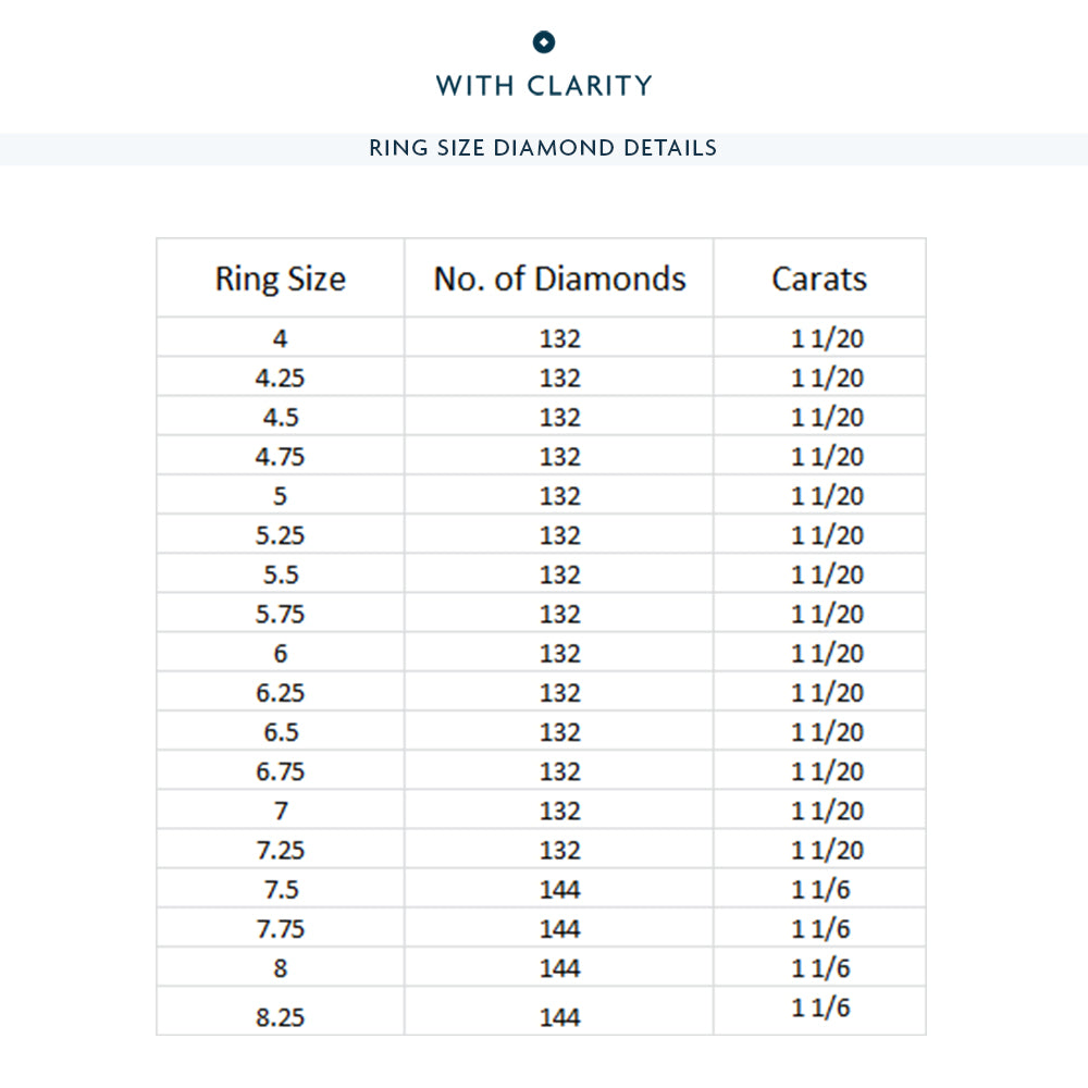 Loose Braid Diamond Eternity Ring with 18KT Rose Gold / Lab / 1 Cut Diamond in 14KT Rose Gold / Lab / 1 view 3
