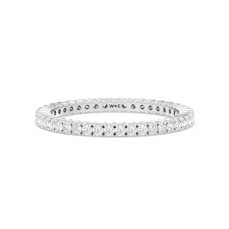 Classic Shared Prong Diamond Eternity Ring