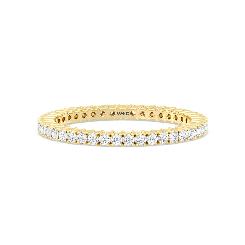Classic Shared Prong Diamond Eternity Ring (F/G SI+)
