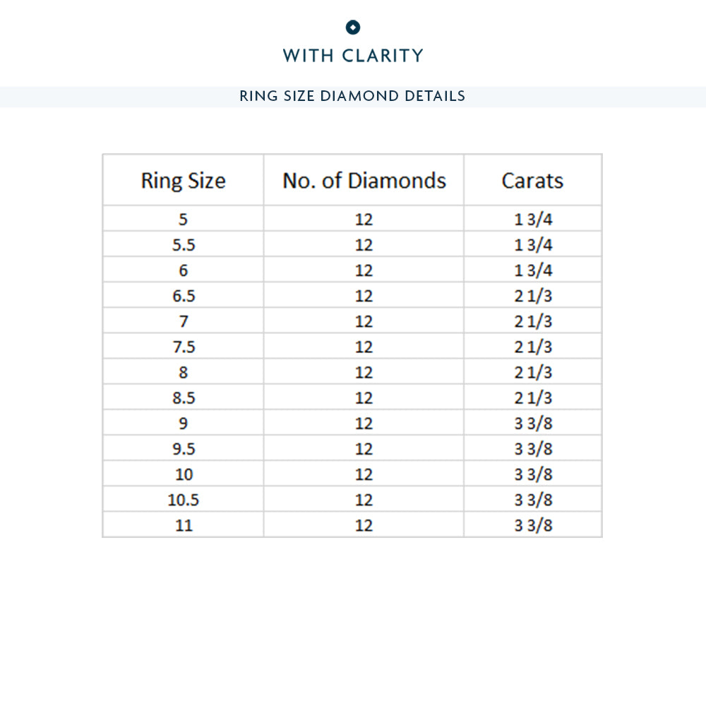 East-West Marquise and Round Eternity Ring with Platinum / Natural / 2 1/5 Cut Diamond in 14KT Platinum / Natural / 2 1/5 view 4
