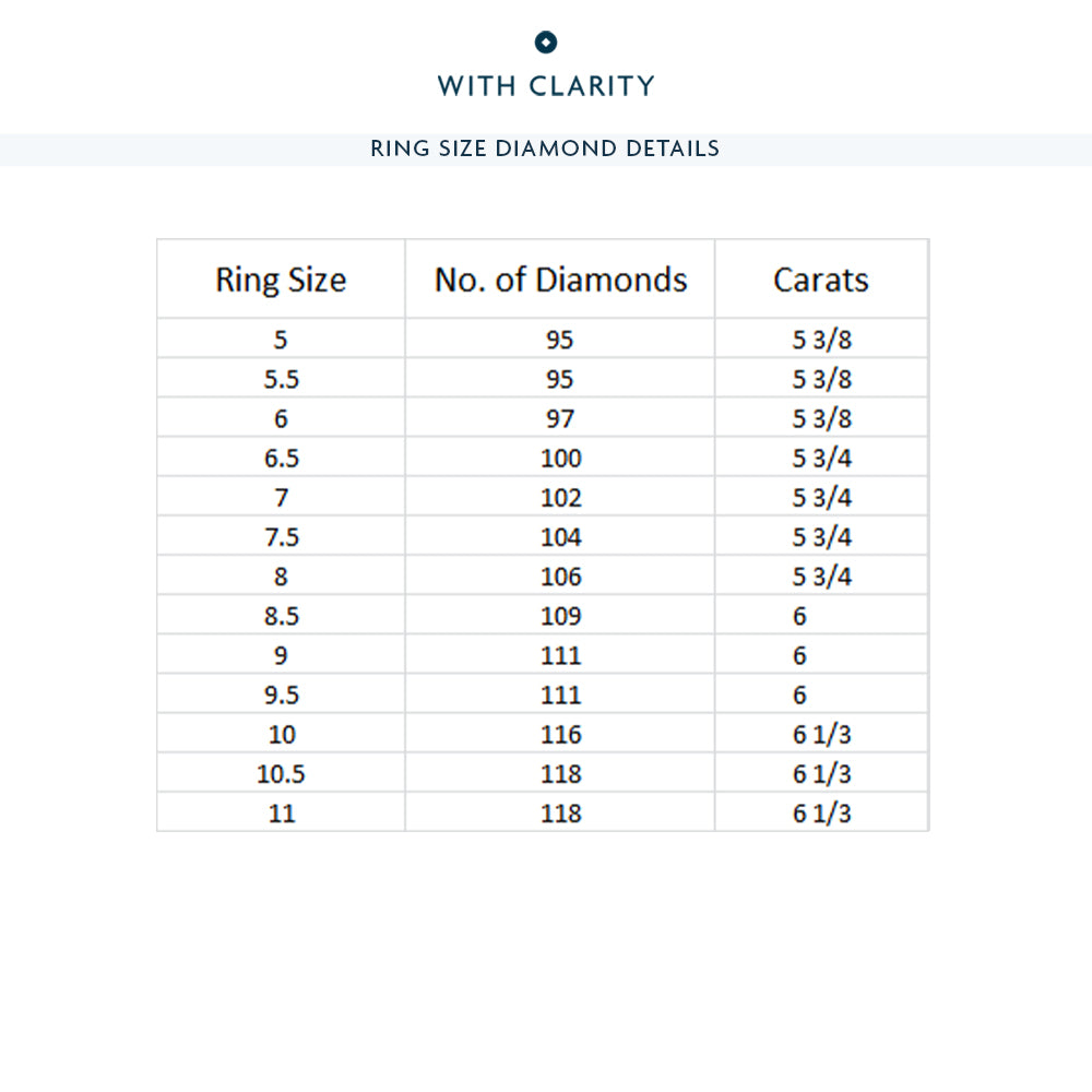 Round Split Prong Studded Eternity Ring with 18KT Yellow Gold / Natural / 5 3/4 Cut Diamond in 14KT Yellow Gold / Natural / 5 3/4 view 4
