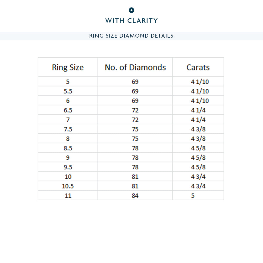 Marquise Split Prong Studded Eternity  Ring with 18KT Rose Gold / Natural / 4 1/4 Cut Diamond in 14KT Rose Gold / Natural / 4 1/4 view 4
