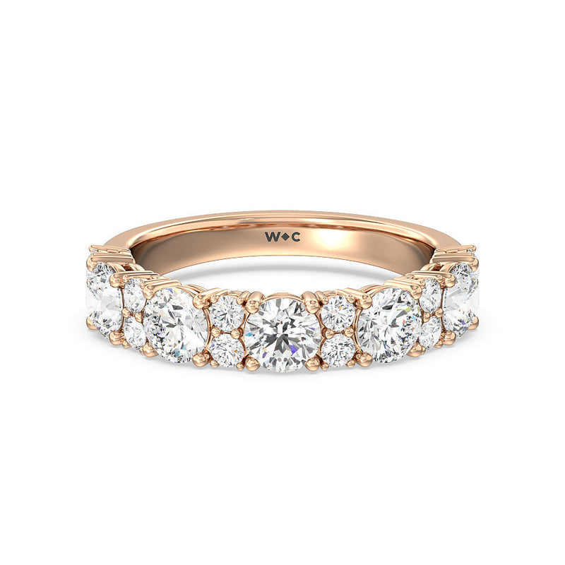 Round Station Anniversary Ring (F/G SI+)
